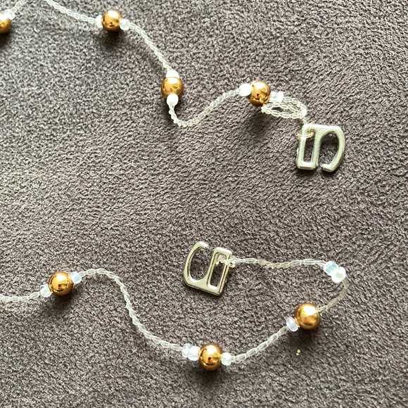 Bra Straps, Gold beads - Picture 2 of 4